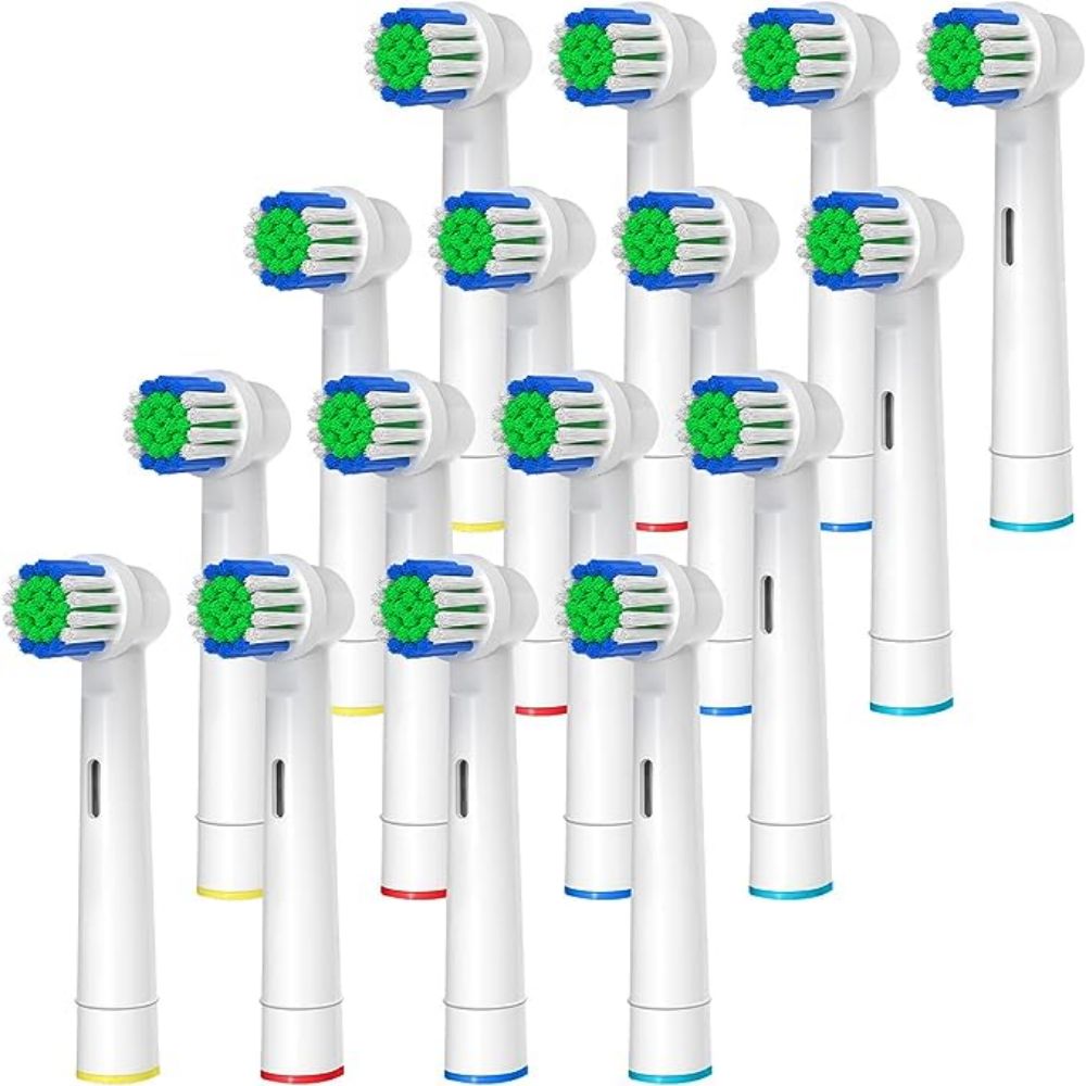 New style 【Daily Necessities For Anyone Store】4/12/16/20 Pcs Replacement Toothbrush Heads Compatible with Oral-B Braun Professional Electric Toothbrush Heads Brush Heads