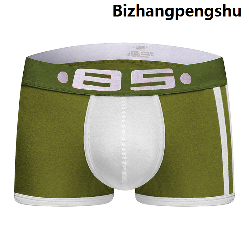 Linman BizhangpengshuHot Selling CMENIN 1pcs BS (1 Pieces) Modal Low waist Boxe【2025 Version】r Men Underware Trunks New Print Mens Underwear Boxershorts Gym New BS70