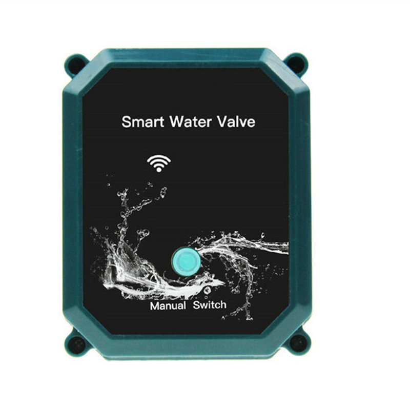 CGearuppt Tuya Smart ZigBee Electric Motorized Ball Water Valve Stainless Steel Garden Irrigation Remote Control for (DN15)