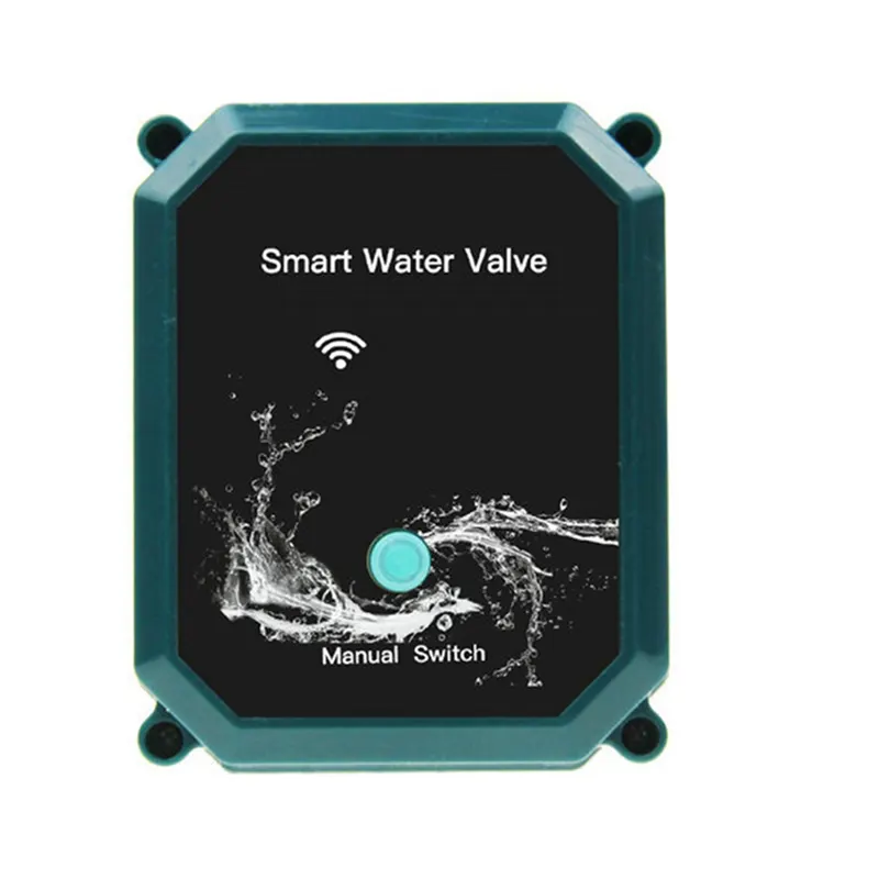 CGearuppt Tuya Smart ZigBee Electric Motorized Ball Water Valve Stainless Steel Garden Irrigation Remote Control for (DN15)