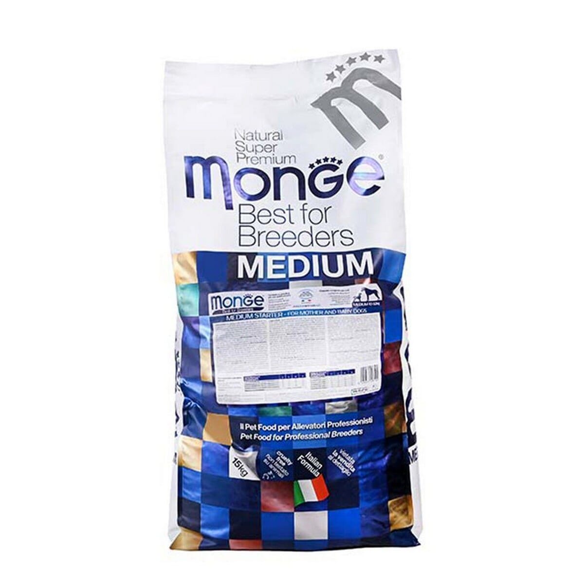 MONGE BEST FOR BREEDERS MEDIUM Puppy DOG FOOD 15KG