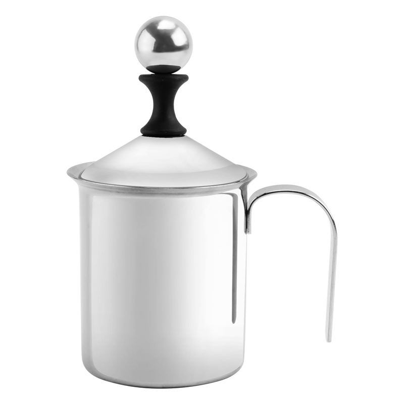 Manual Milk French Press Coffee Maker Stainless Steel Milk Foamer