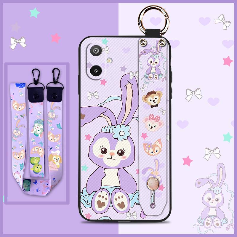 Waterproof Lanyard Phone Case For Samsung Galaxy F06 5G/M06 5G/SM-E066B Kickstand Silicone Soft case Wristband Durable