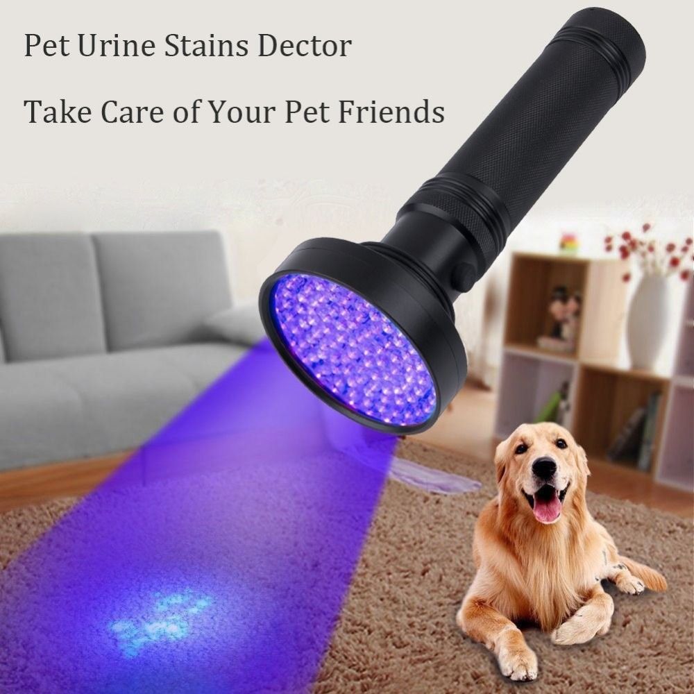 Multifunctional UV 395NM Portable UV Flashlight Lightweight Mini Ultraviolet Flashlights 51/100 LED Torch Detection Lighting Lamp Camping