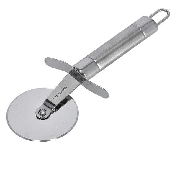 Premium Stainless Steel Pizza Cutter with Ergonomic Handle - 8.3 Inch