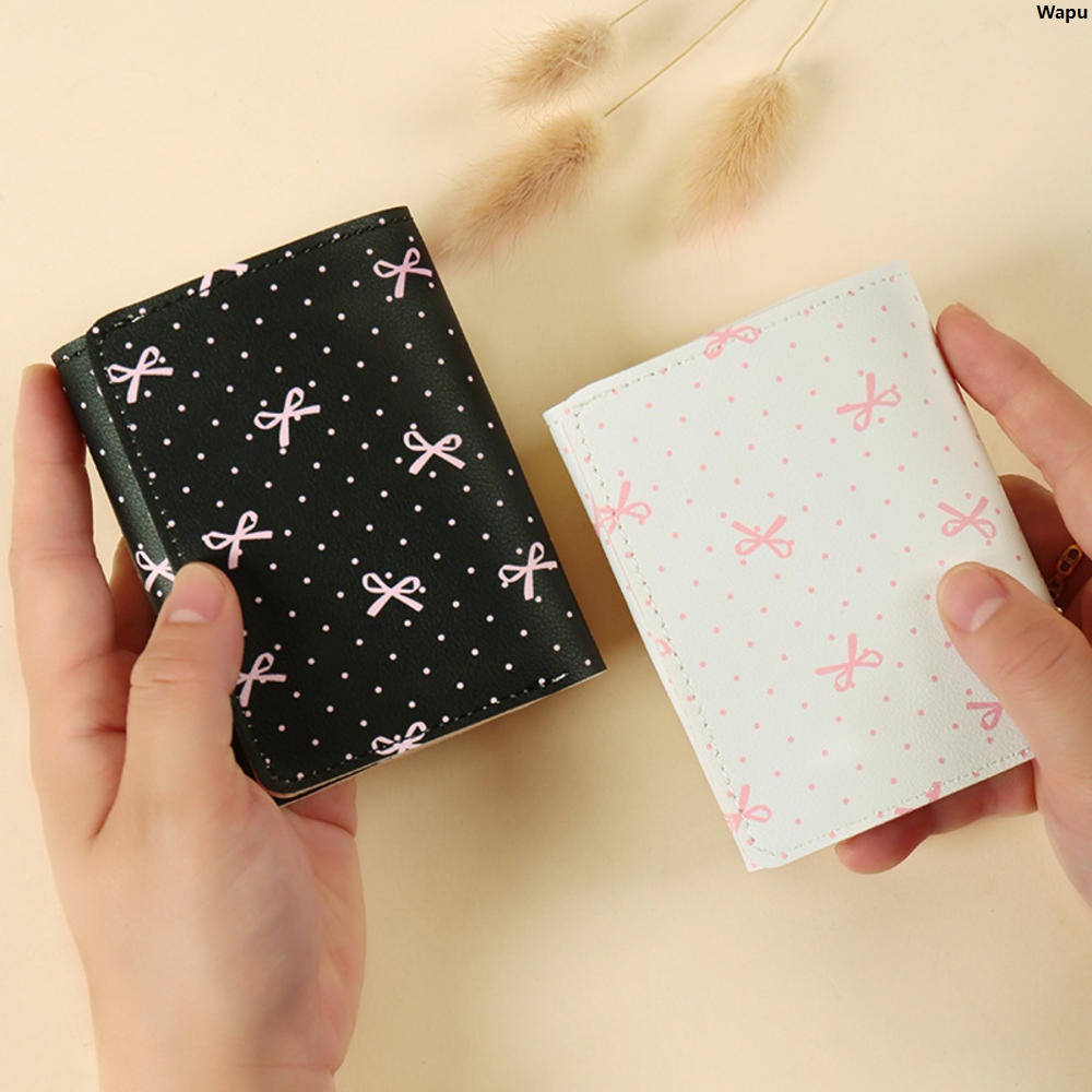 Card Bag Style Sweet Zero Portable Clip Card Cute Portable Hot Selling Money Bag Floral Pattern Photo Young Girl Gift Items Carry