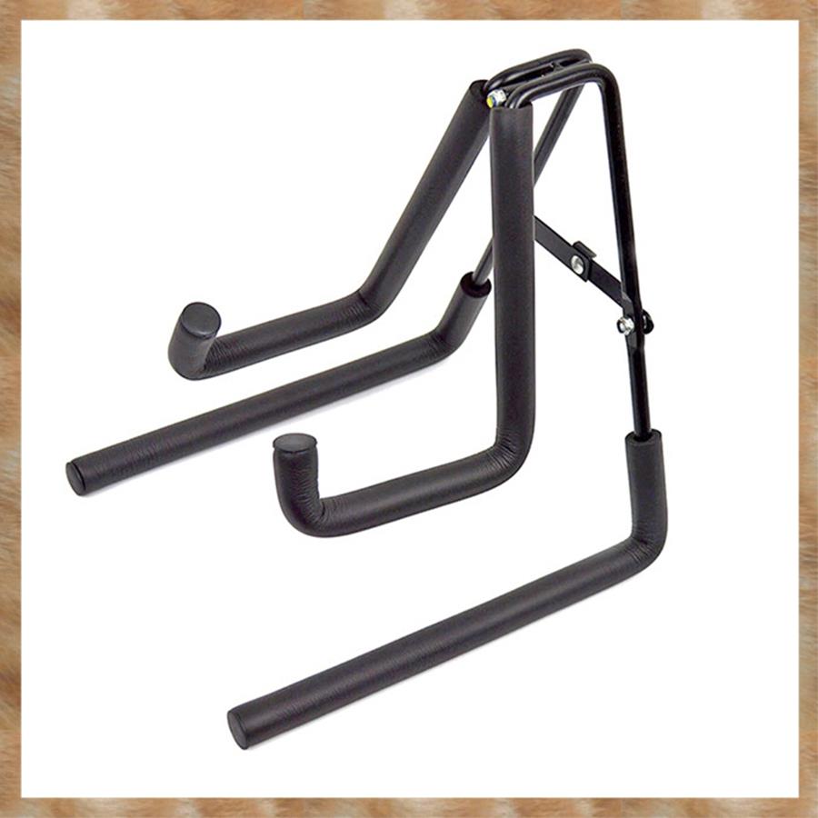 (GGBR) Ukulele Shelf Small Four String Stand Foldable Ukulele Metal Stand for Easy Carrying