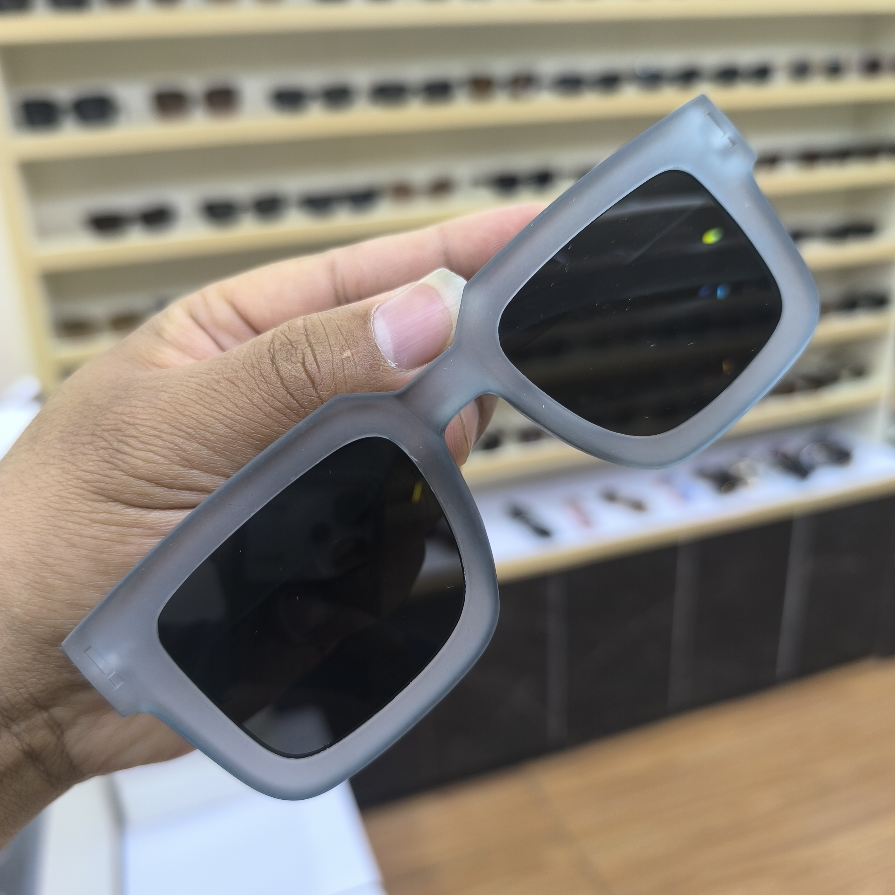 Black Square Sunglasses For Men