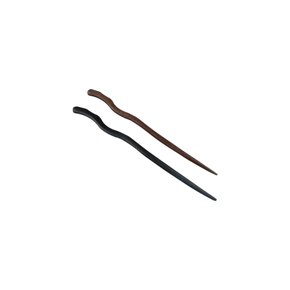 Simple Elegant Hanfu Cheongsam For Girl Headwear Chinese Style Hair Fork Hairpin Wooden Hair Stick Hair Accessories