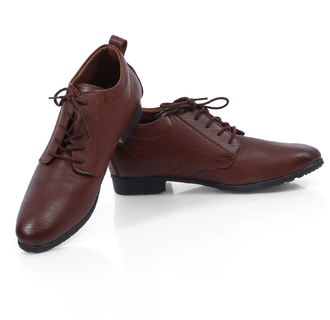New Trendy Leather Blrown Half Boots For Men /SALE/SALE/ (897)