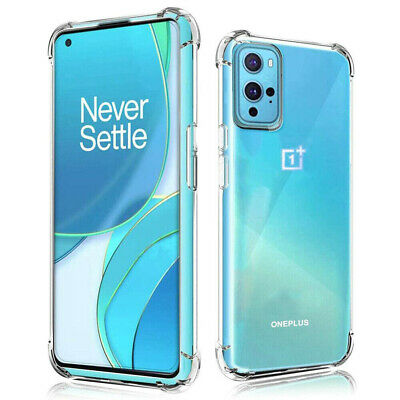 OnePlus 9 Pro Cover - Soft 4D Design Shockproof Silicone Transparent Clear Camera Protection Case