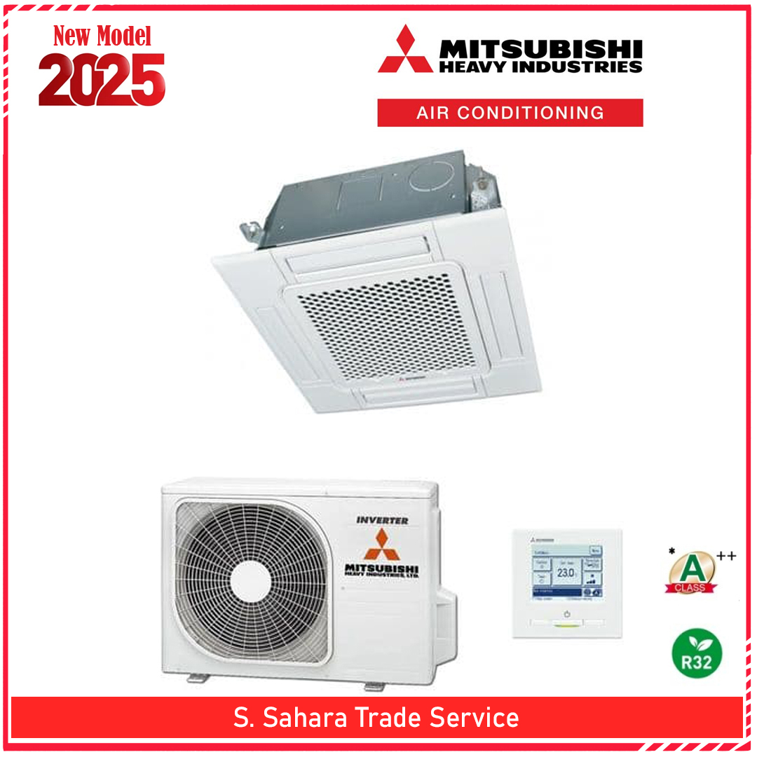 Mitsubishi 1.5 ton Dc Inverter Compact Cassette Ton Air Conditioner - FDTC50VH