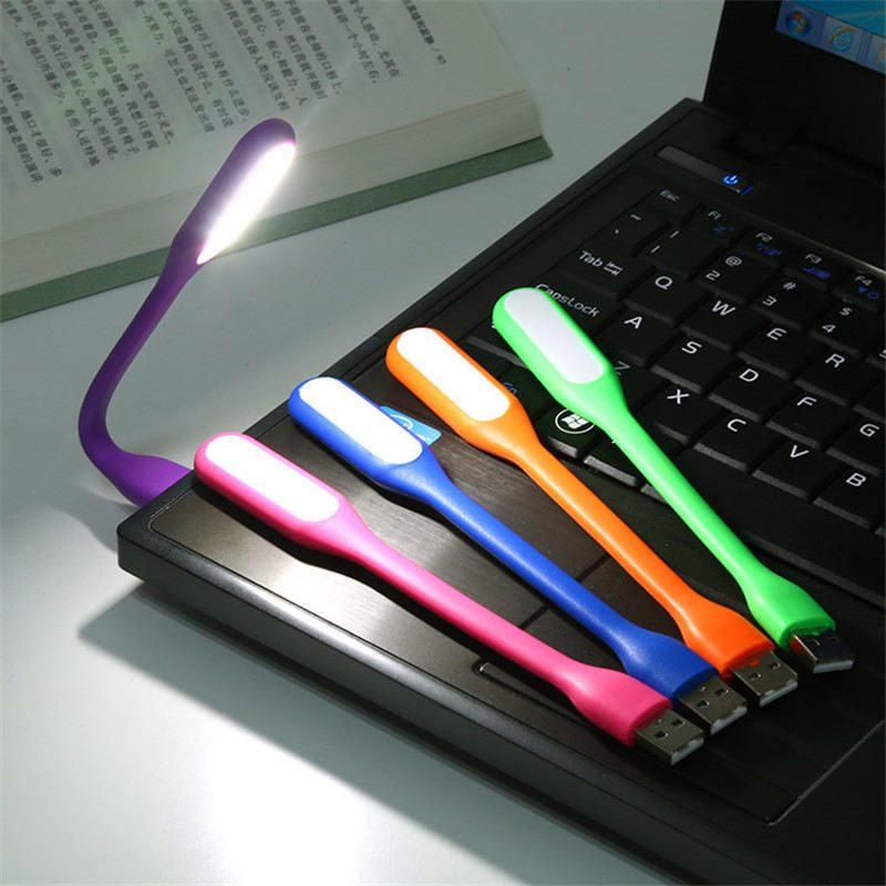 (2 Pack) Portable Mini USB Led Lamp Light With Flexible Adjust Angle