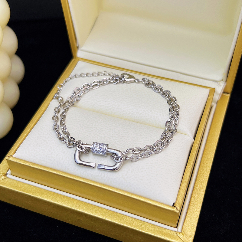 designs】Bracelet Women's Ins Niche Design Korean Style Style New Versatile Bracelet for Autumn and Winter 2021