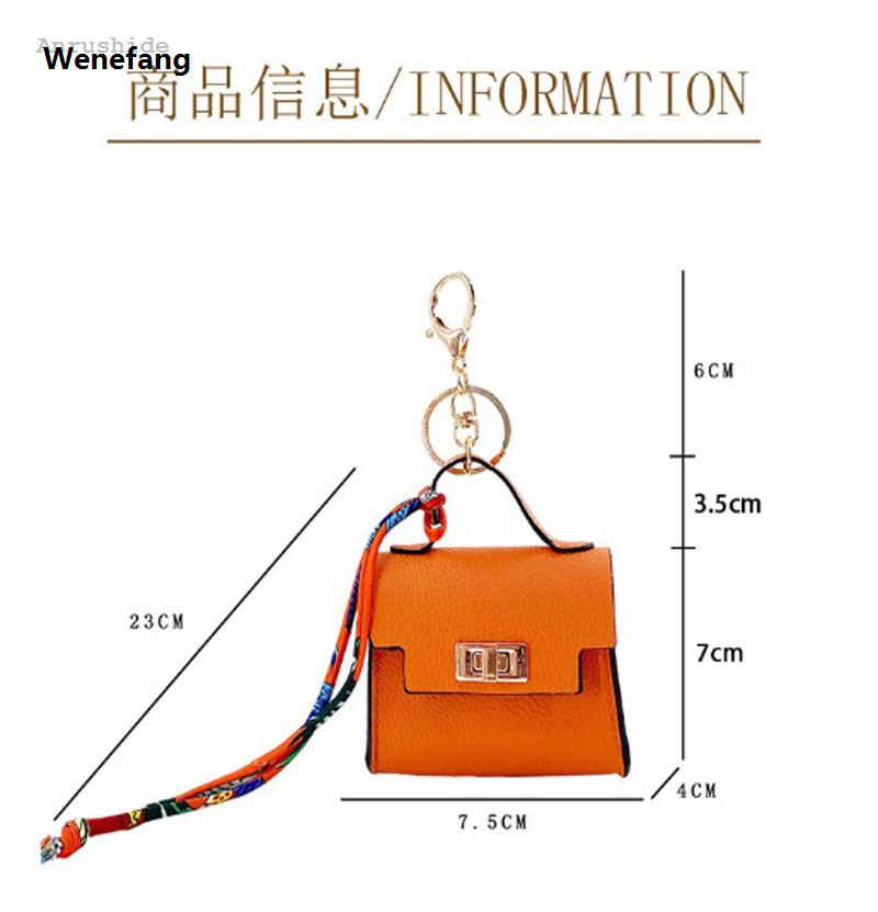Wenefang Anrushide Luxury Fashion Mini Headphone Bag For Airpods 4 3 2 Pro 2 Sales promotion Galaxy Buds 3/3Pro Leather Purse Pendant Mini Keychain