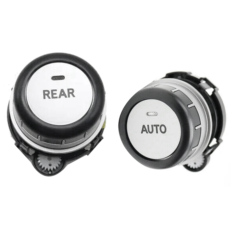 JAERBEE 1Pair Car Air Conditioner Rear Control Knob Switch for Land Cruiser Prado LC150 10-17 55904-60180 5590460190