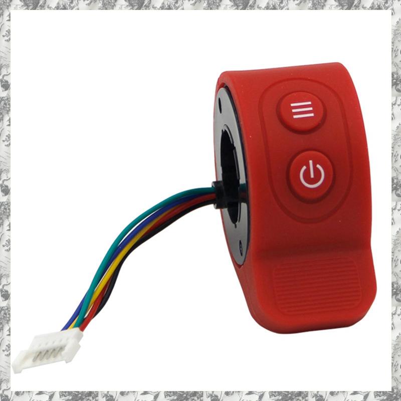 CGearuppt Electric Scooter Accelerator for X6 X7 Trigger Accelerator Finger Thumb Throttle Speed Control Switch, Red
