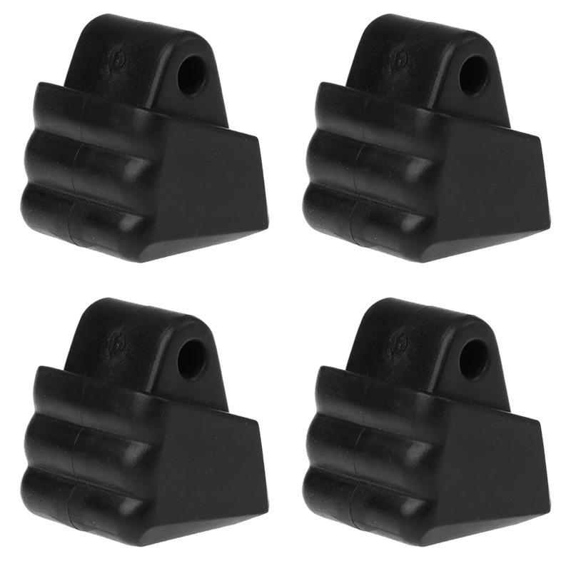 FORIDE 4X Inline Skate Brake Stop Roller Skates Stoppers for Outdoor Roller Skating Black