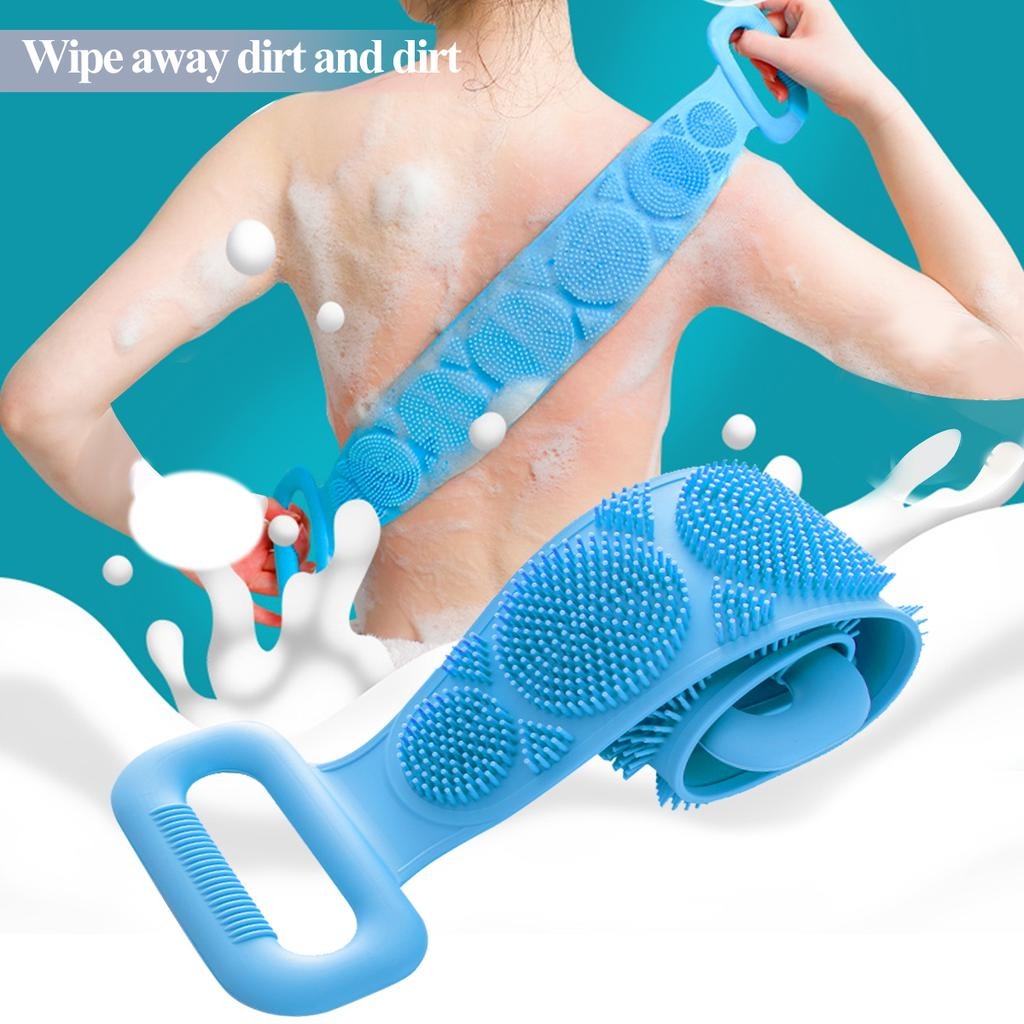 Soft Silicone Bath Body Brush for Gentle Exfoliation and Cleansing