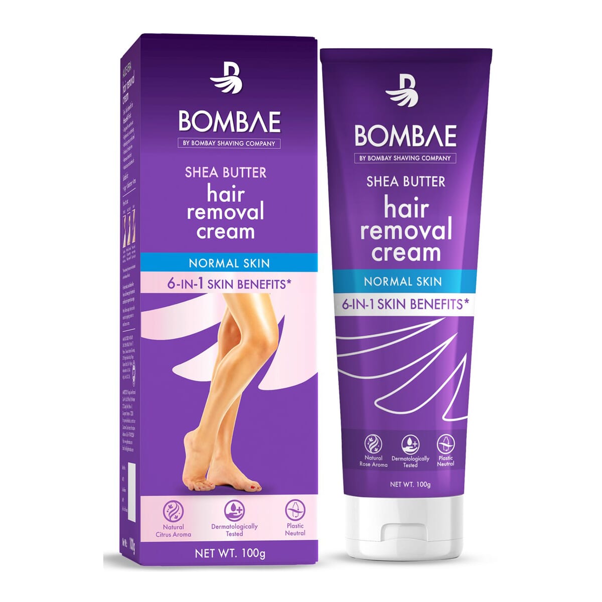 BSC Bombae Shea Butter Hair Removal Cream For Women 100 Gm.