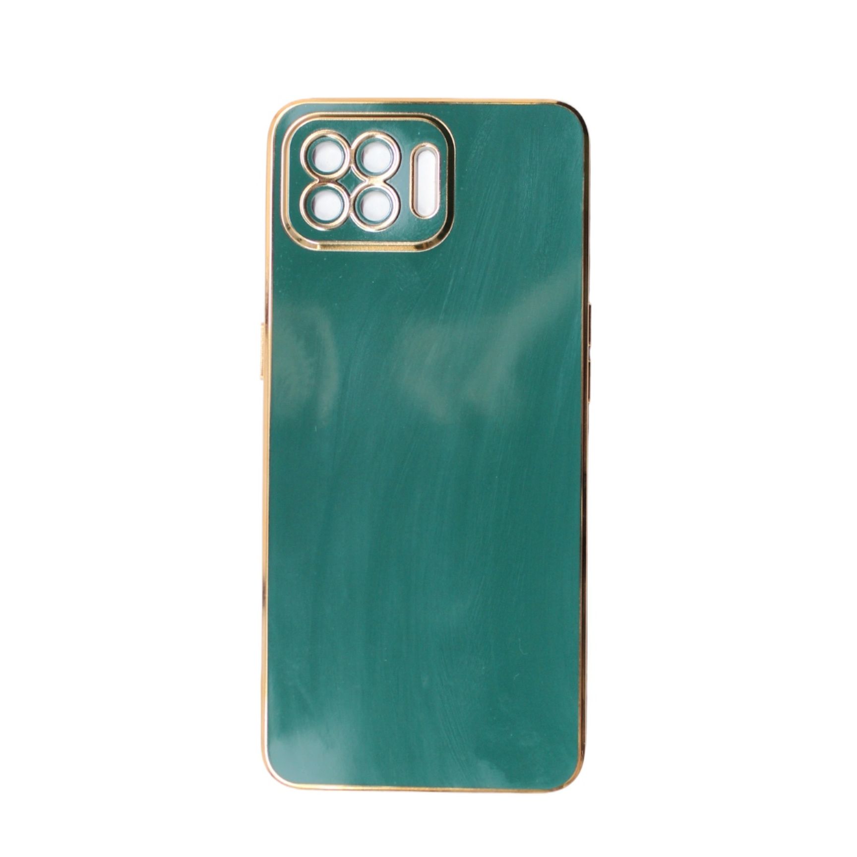 6D Electroplating Chrome Cover Case for Oppo F17 Pro