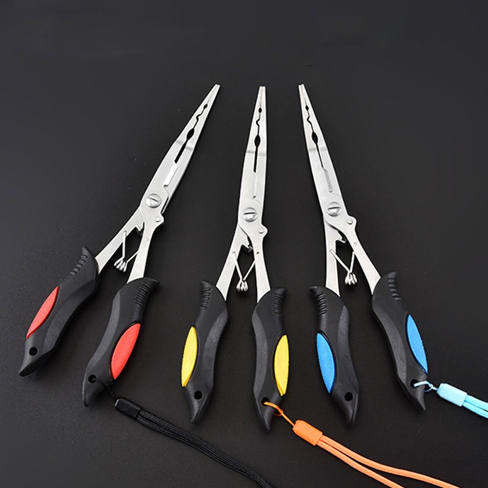 Multifunction Portable Fishing Equipment Tackles Gripper Cutter Plier Tongs Accessory Fishing Pliers Fishing Gripper Fish Grip Lip Clamp Grabber Plier Controller