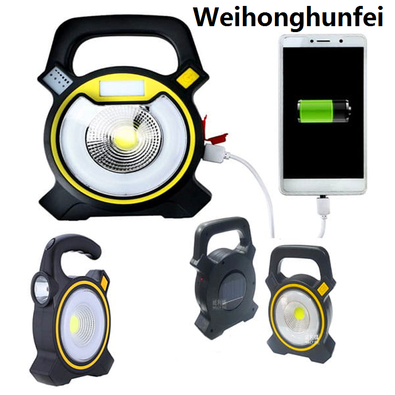 WeihonghunfeiUSB rechargeable Light/ Lamp | Solar charged Light | COB Work Light | Emergency Lamp JY-819 New