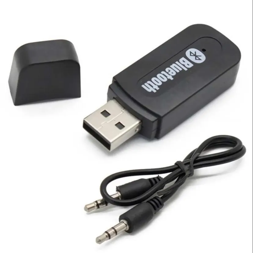 Bluetooth USB Aux Stereo Music Audio Receiver + 3.5MM Cable