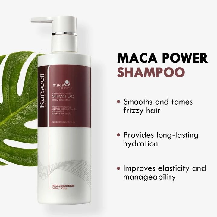Professional Anti Hair Loss Shampoo, Hair Loss Treatment for Women and Men, Salon Hair Shampoo for Thinning and Breaking, 500ml (Shampoo)