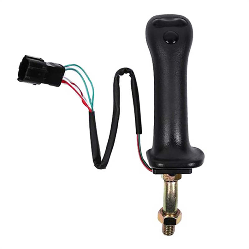 1 Piece 3 Buttons Excavator Joystick Assy Handle Gears Replacement Accessories for Doosan DX150 215 225 300 370-9C Right Control Rod