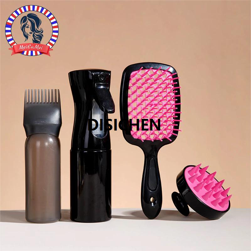 DISICHEN Profesional 1pc Ribbed Comb for Men Boy Fluffy Hair Brush Salon Hairdressing Combs Massage Comb Scalp Barber Hair Styling Hair Comb