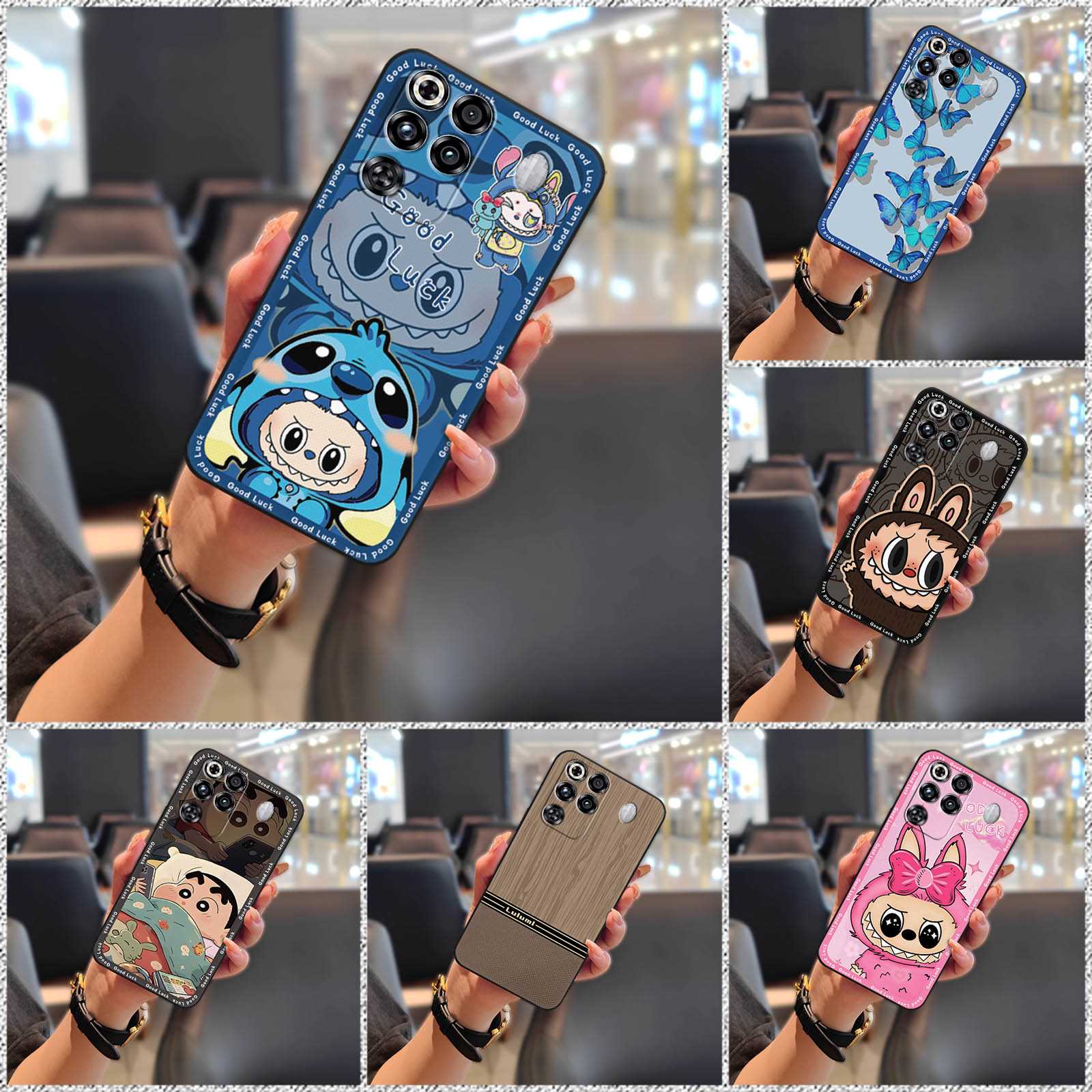 Full wrap Phone Protector Phone Case For ZTE Nubia RedMagic11 Pro/11Pro+ TPU Back Cover Shockproof Soft case Graffiti