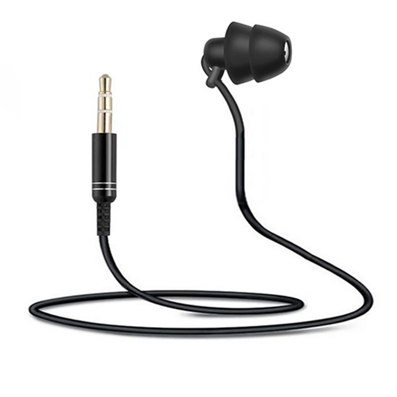 Short Cable Unilateral Headset Extension Cable Earpiece in Ear Single Earbud Silicone Earbud 3.5mm Jack for Phone Durable Easy to Use