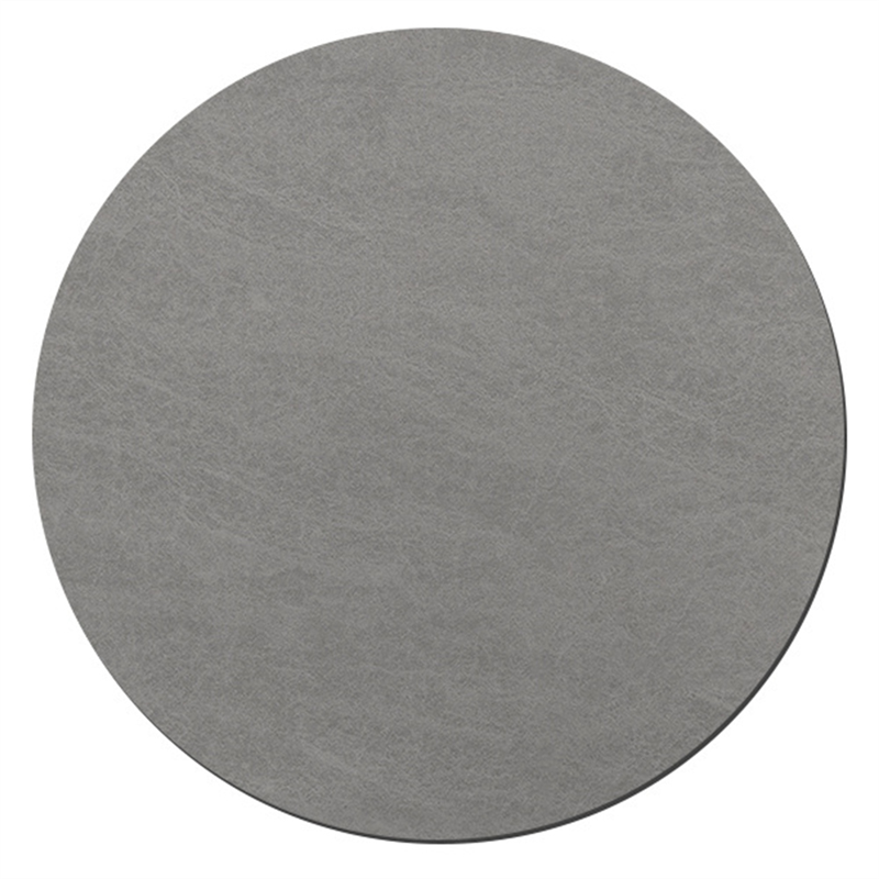 Nordic Retro Round Center Rug for Living Room Computer Chair Mat Non-Slip Hall Floor Carpet Non-Slip Room Mat Black