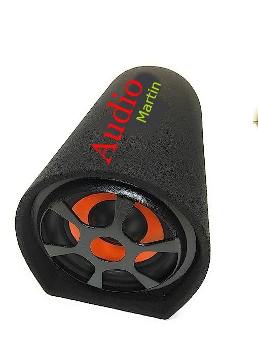 8 Inch High Bass Sub Woofer DC12V 24V 220V Speakers Black Car Subwoofer