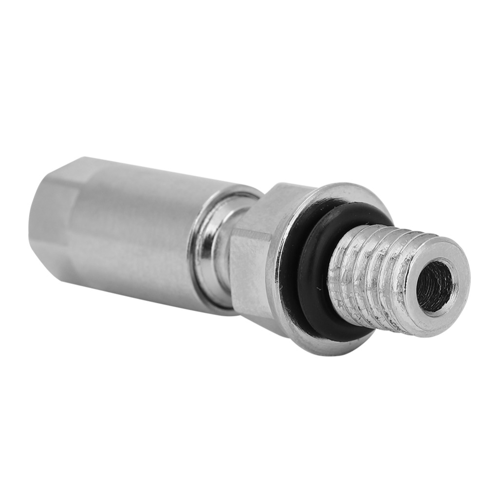 Durable Silver Hydraulic Disc Brake Precise LightWeight Hose Connector 5mm Stainless Steel + Aluminum Alloy Bicycle Hydraulic Disc Brake Hose Connector Disc Brake Maintenance