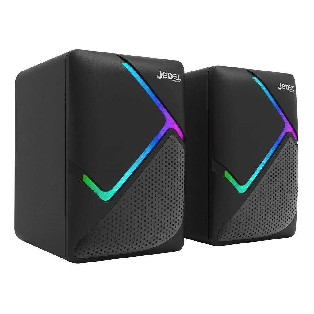JEDEL S-526 RGB SPEAKERS set to 2