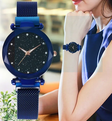 Pink Colour Fashionable Rounddial Watch For Girl /Women
