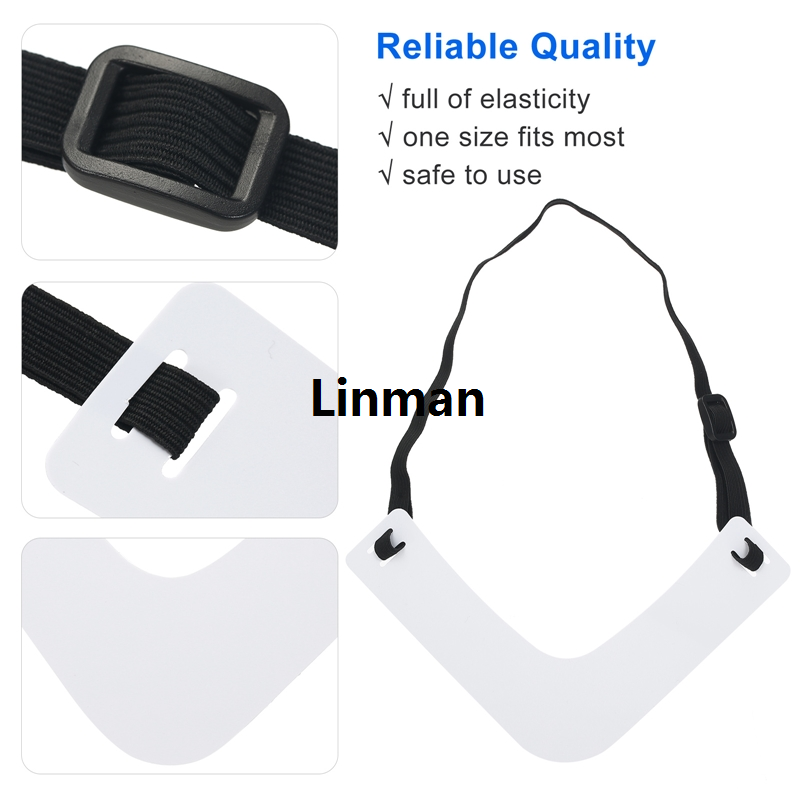 Beard Shaper Neckline Guide - The Ultimate Neckline Beard Shaping Template - Beard Trimmer Tool - Lineup Stencil Kit Beard Line