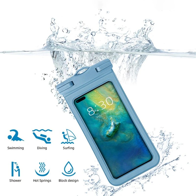 NEW Waterproof Phone Case Bag for iPhone 16 15 14 13 12 11 Pro Max Samsung Galaxy S25 Ultra S24 S23 S22 Plus Swim Dry Pouch Cover