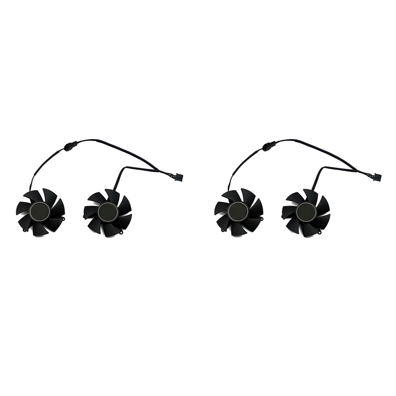 4x FS1250-S2053A 0.19A GPU VGA Video Cooler Graphics Card Fan for GTX 1650 1630 GTX1650 D6 OC Low Profile 4G
