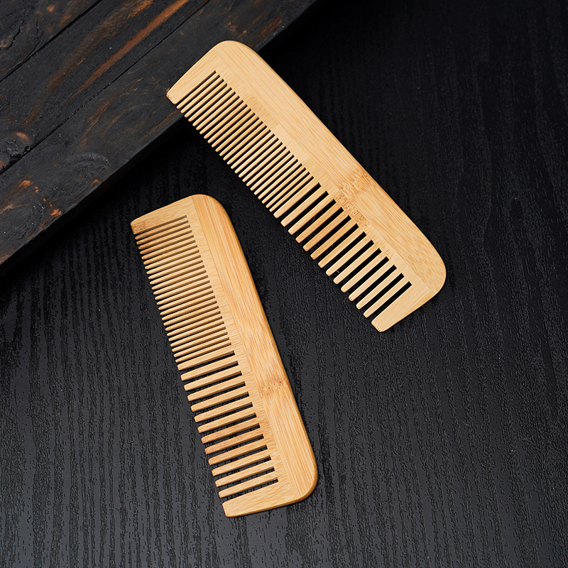 Maange 1pc Bamboo Hair Comb MAG13006I