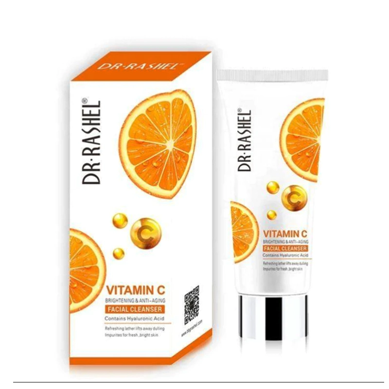 D Rashel Vitamin C Brightening & Anti-Aging Facial Cleanser - 80g