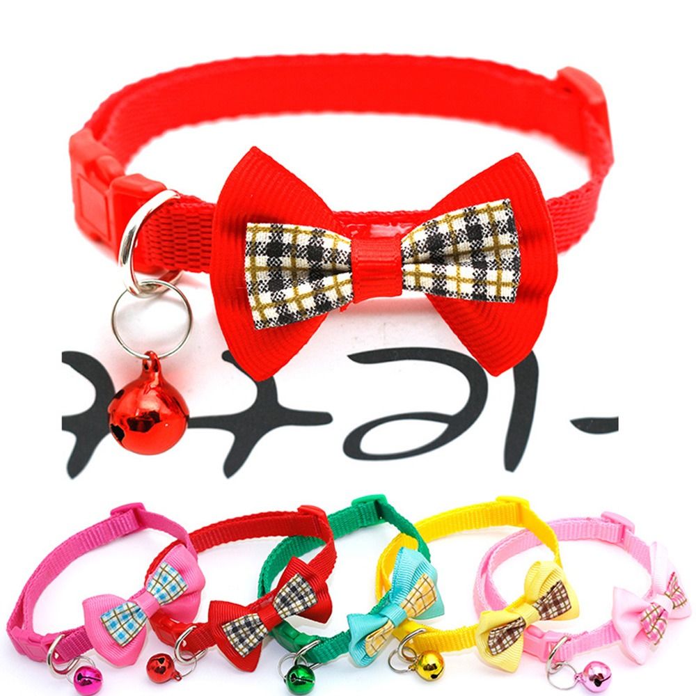 Lovely Size Suitable Puppy Kitten For Small Dogs Cats Safety Buckle Necklace Pet Decorative Pet Supplies Dog Necklace Pet Collar Dog Leash