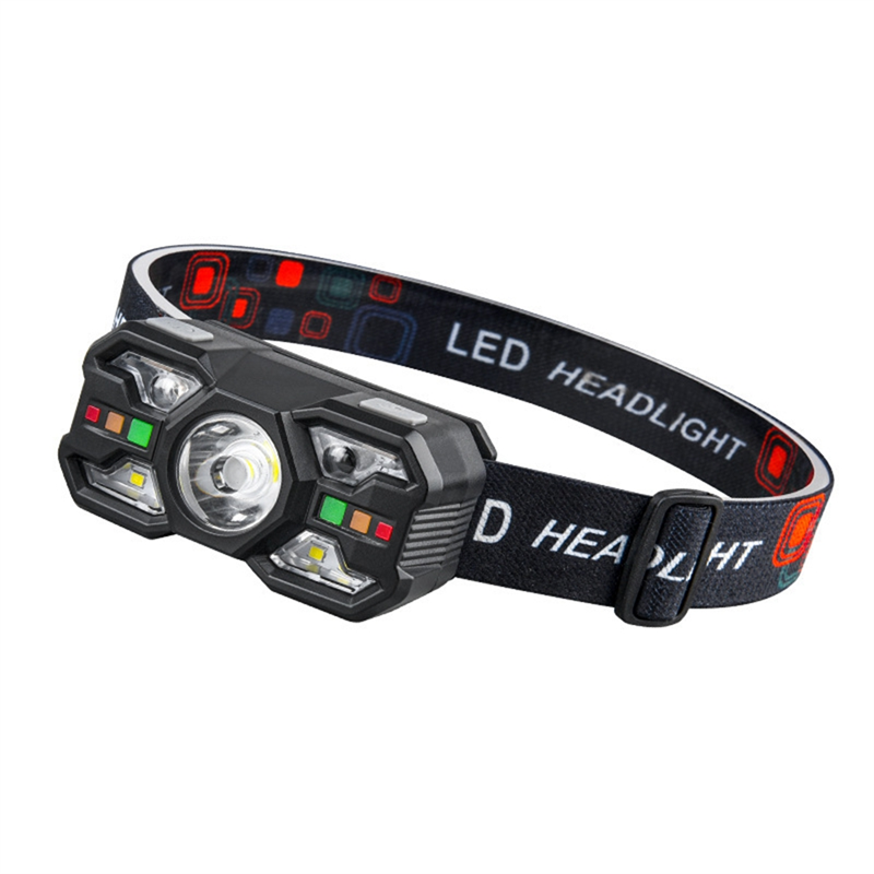 NAMUNY Induction LED Headlamp Rechargeable IR Motion Sensor Head Lamp Camping Night Fishing Cycling Portable Headlight