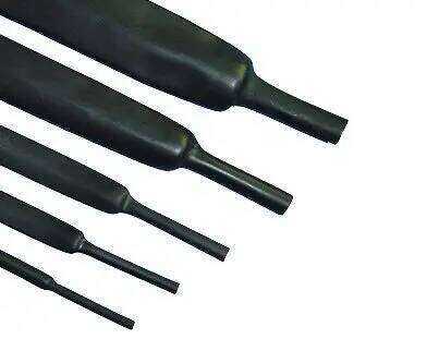 5 Meters/LOT 2:1 Black Color 8mm 9mm 10mm 11mm 12mm 13mm 14mm 15mm Heat Shrink Tubing Tube
