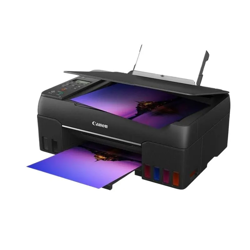 Canon Pixma G670 Wireless All-In-One Photo Printer with 6-Colour Ink Tanks and Mobile Printing Support