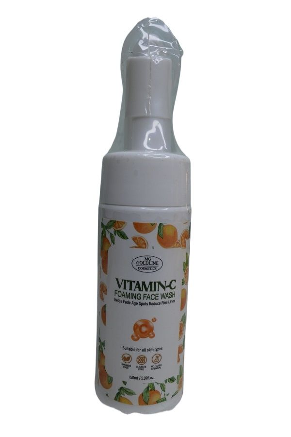 MG goldline cosmetics vitamin c foaming face wash 150ml