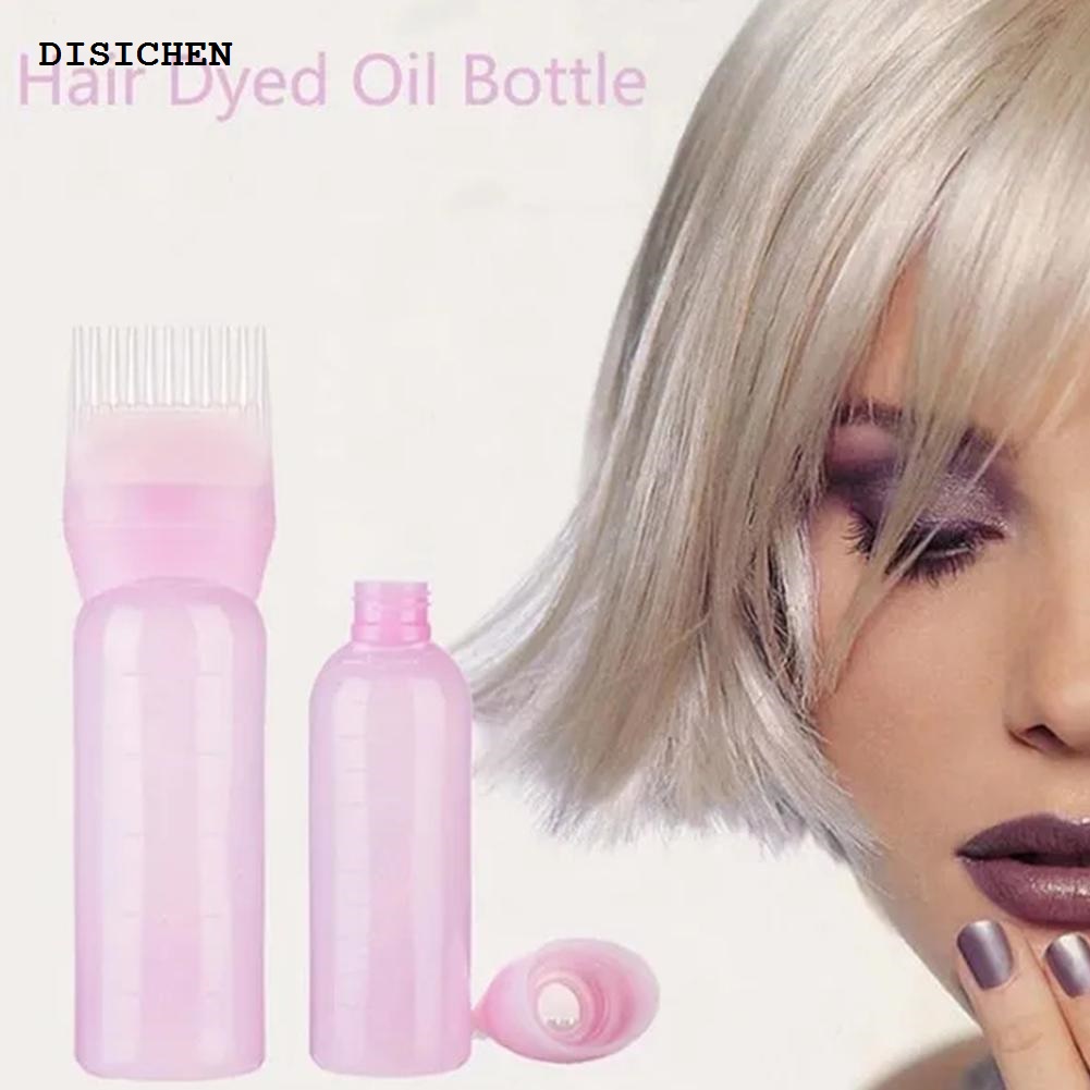 DISICHEN 【2025 Version】 Hair Dye Bottle Applicator Brush Empty Comb Applicator Hairdressing Scalp Dyeing Essential And Salon Tool Bottle Treatment M7U4