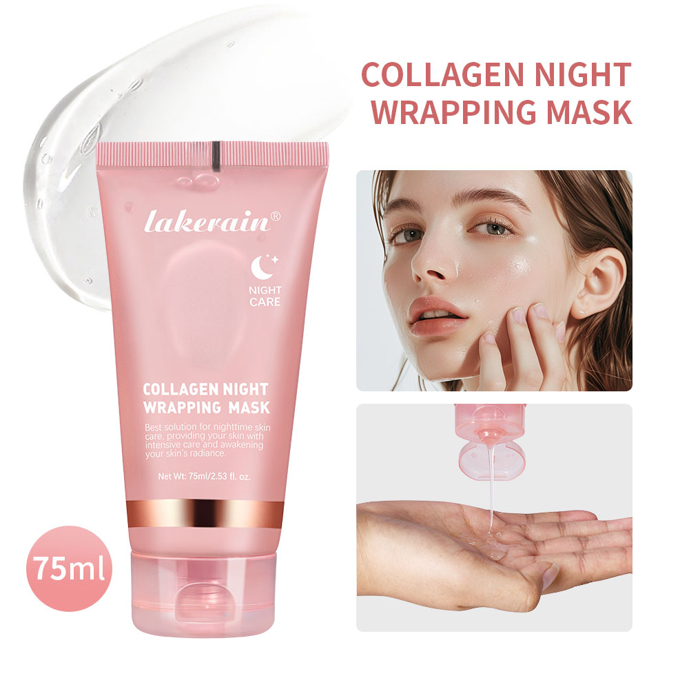 99 Mall Offer Lakerain Collagen Night Wrapping Mask - Anti-Aging & Deep Hydration (70g) By 99 Stores